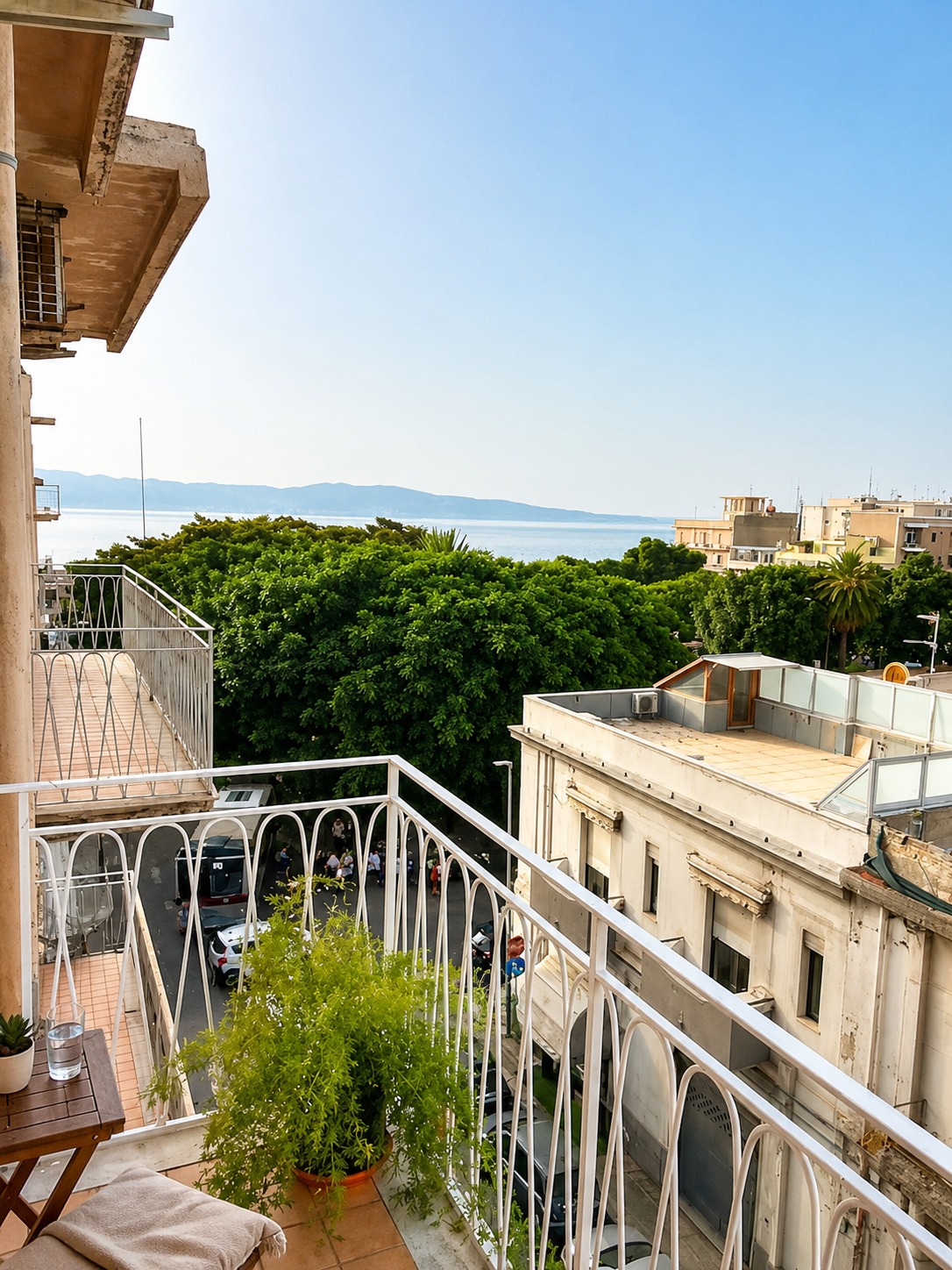 Balcone di Civico 26 nel centro di Reggio Calabria